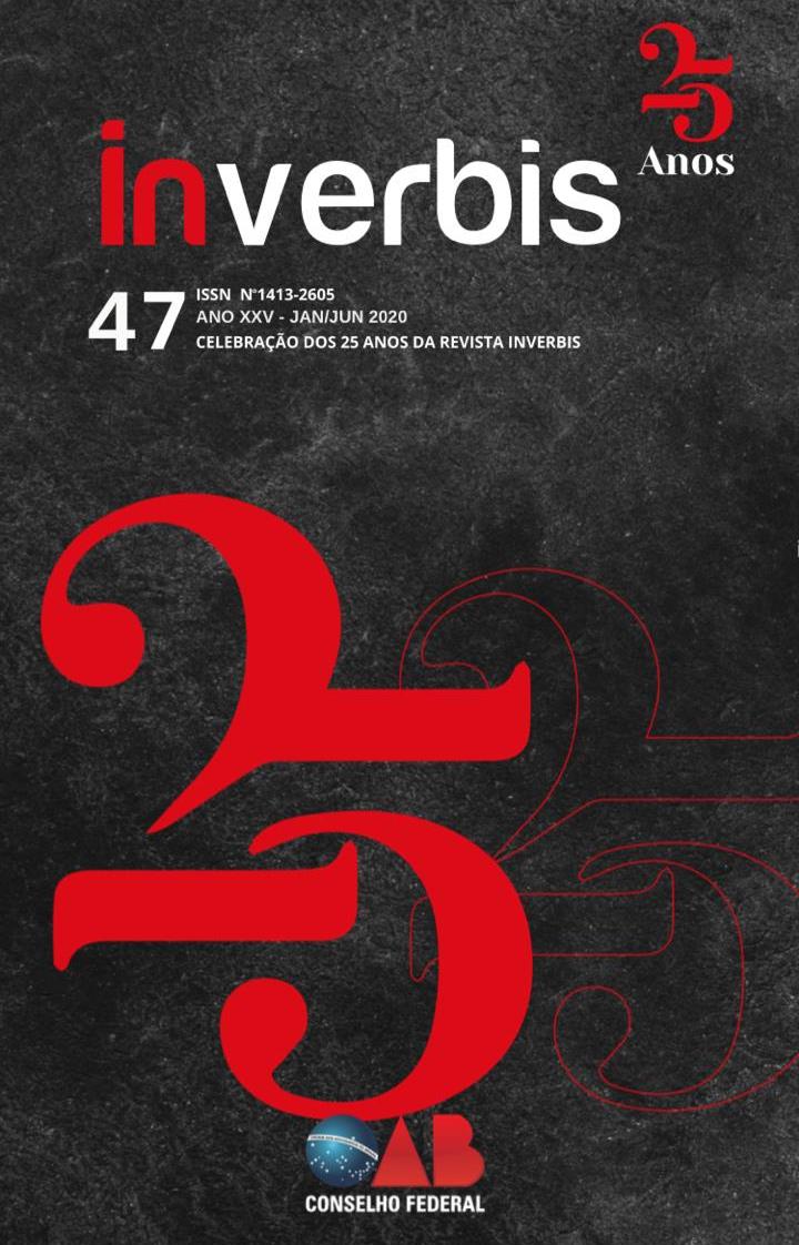 					Visualizar v. 25 n. 47 (2020): N°47 Revista Jurídica In Verbis
				